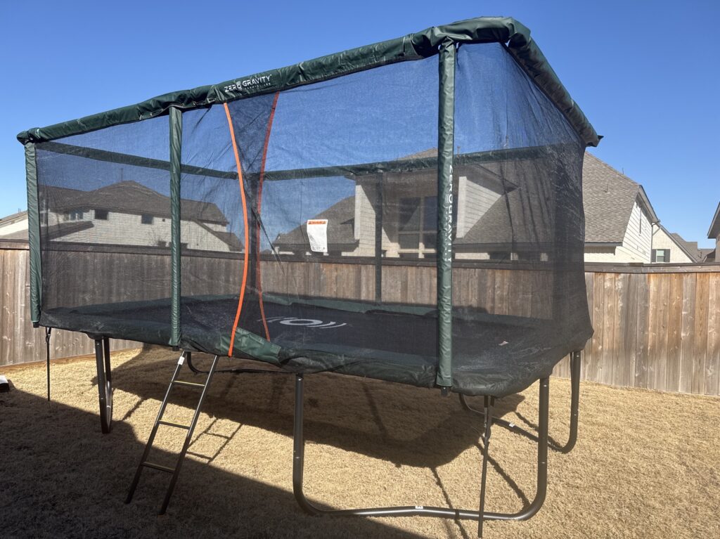 Cypress TX 1 Trampoline Install