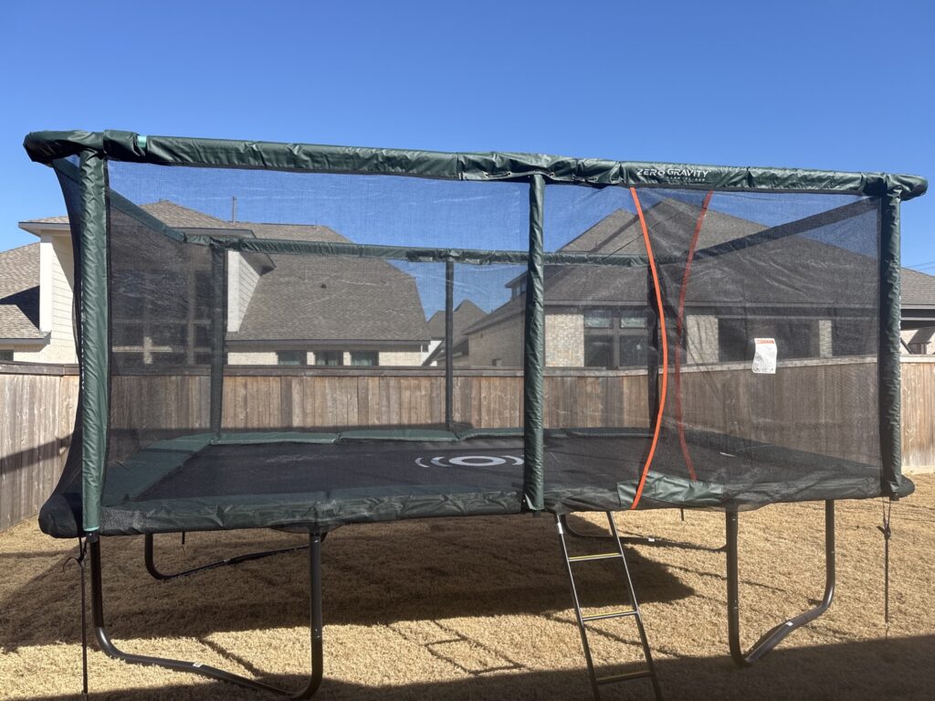 Cypress TX 2 Trampoline Install