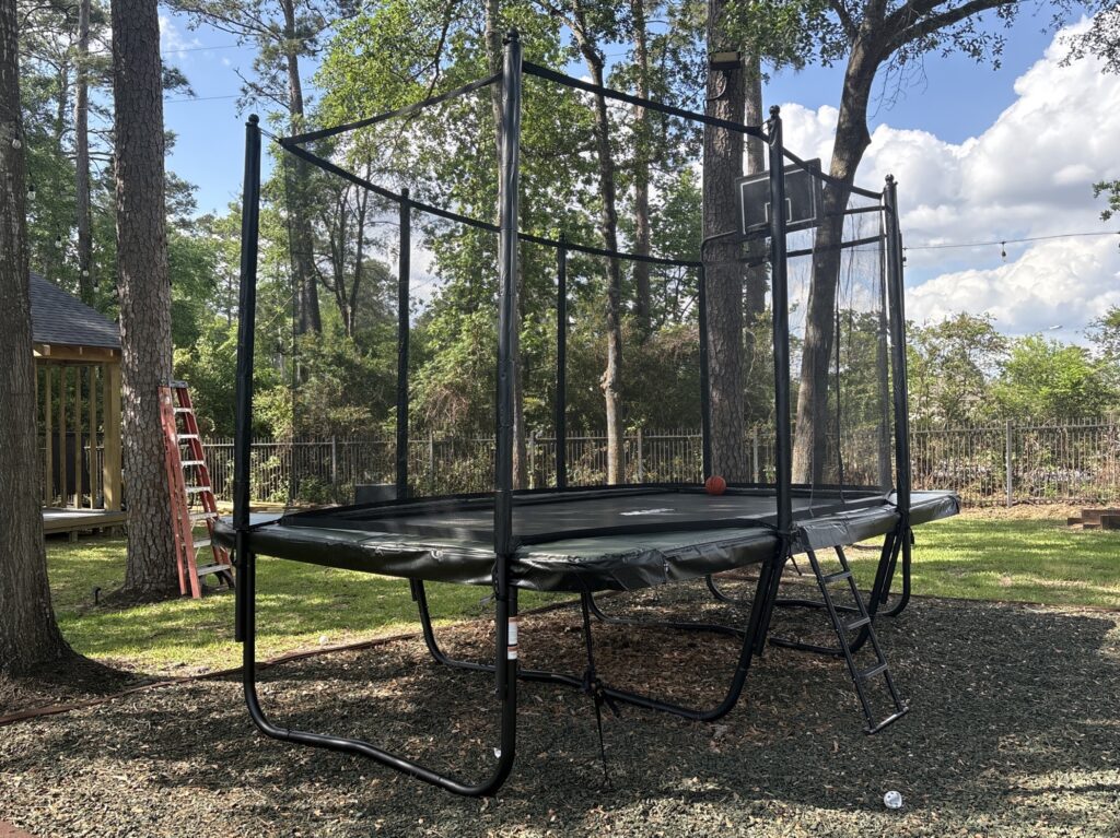 Spring TX 1 Trampoline Install