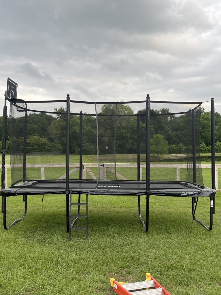 Anderson TX 1 Trampoline Install