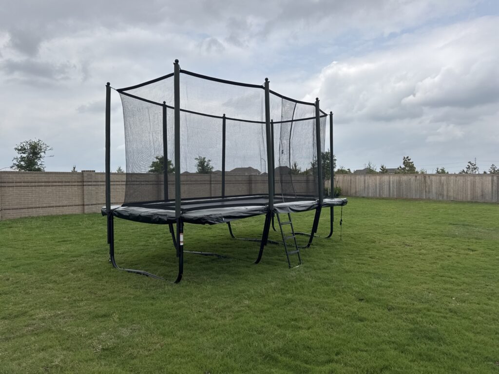 Cypress TX 1 Trampoline Install