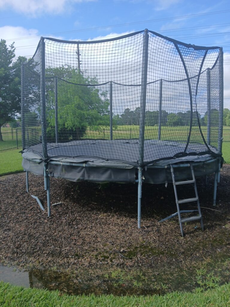 Spring TX 1 Trampoline Install
