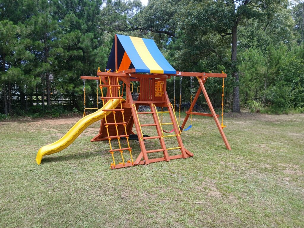 Plantersville TX 1 Tree Frogs Swing Sets Install