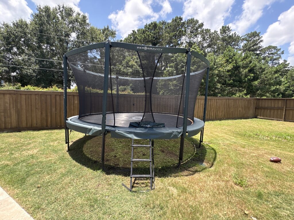 Spring TX 1 Trampoline Install