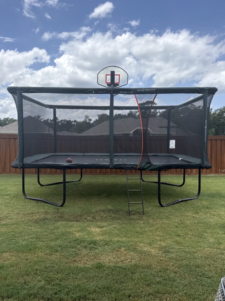 Magnolia TX 1 Trampoline Install
