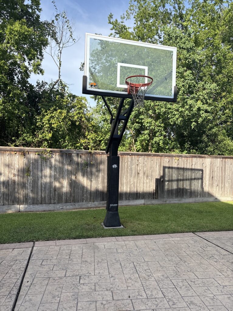 Spring TX 1 Ryval Hoops Basketball Hoop Install