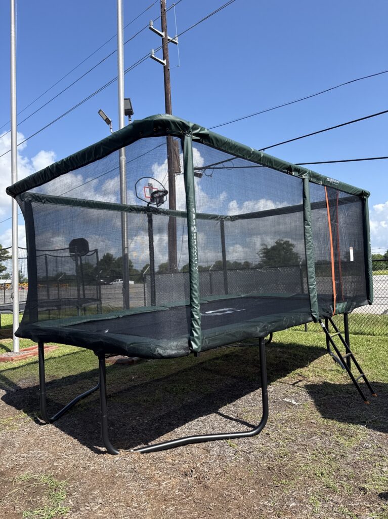 Tomball TX 1 Trampoline Install