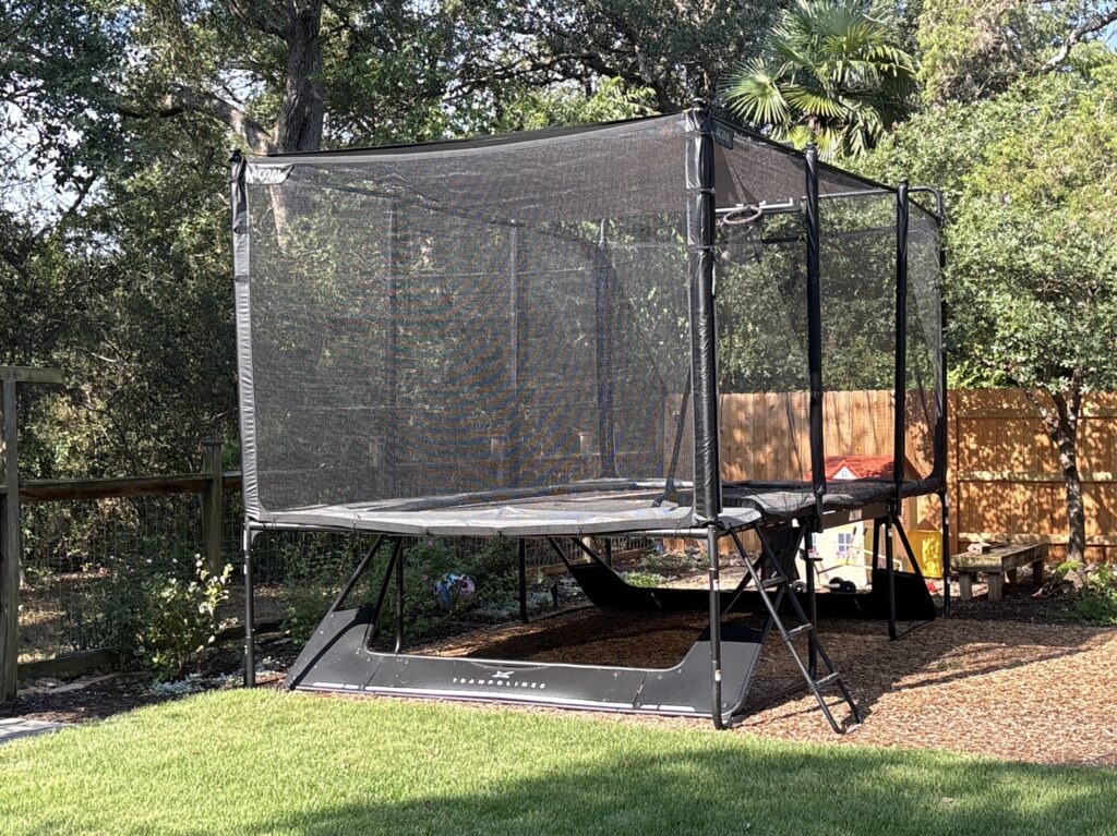 Austin TX 1 Trampoline Install