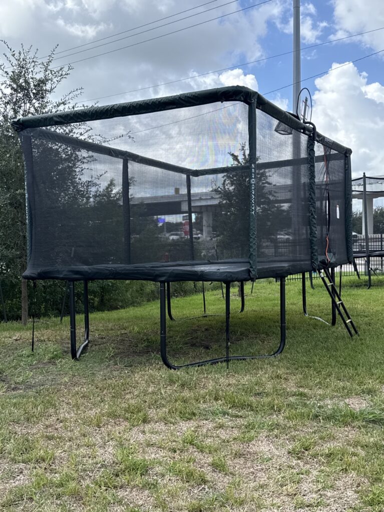 Houston TX 1 Trampoline Install