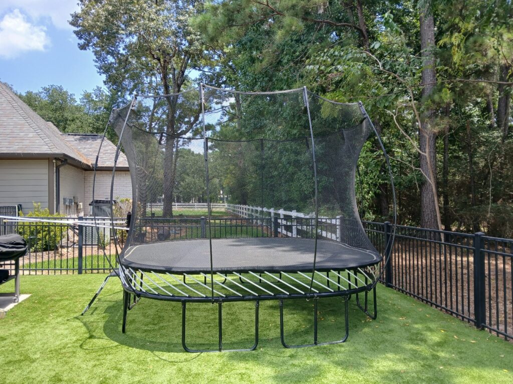 Magnolia TX 1 Trampoline Install