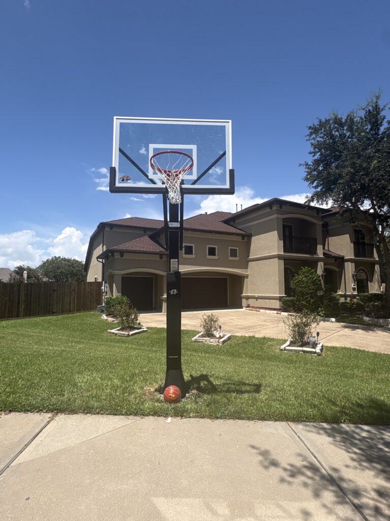 Missouri City TX 1 Ryval Hoops Basketball Hoop Install
