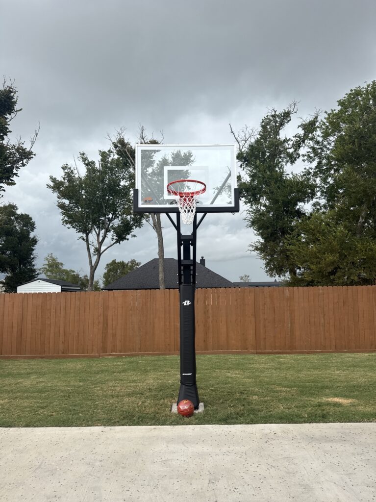 Mont belvieu TX 1 Ryval Hoops Basketball Hoop Install