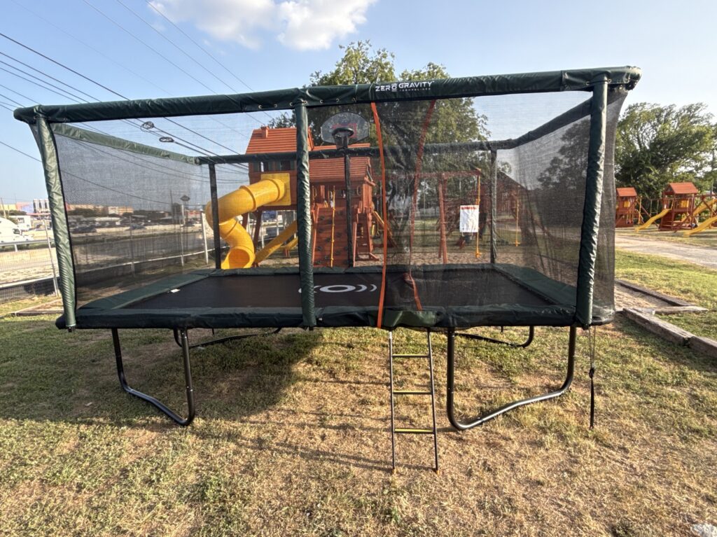 Round Rock TX 1 Trampoline Install