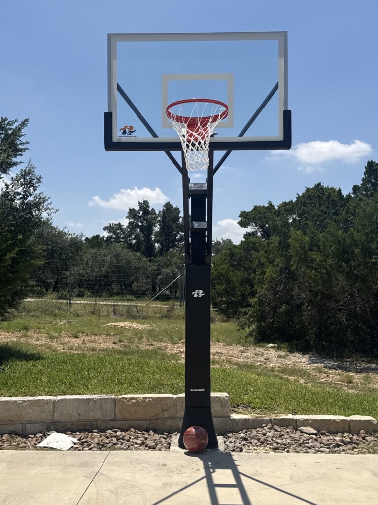San antonio TX 1 Ryval Hoops Basketball Hoop Install