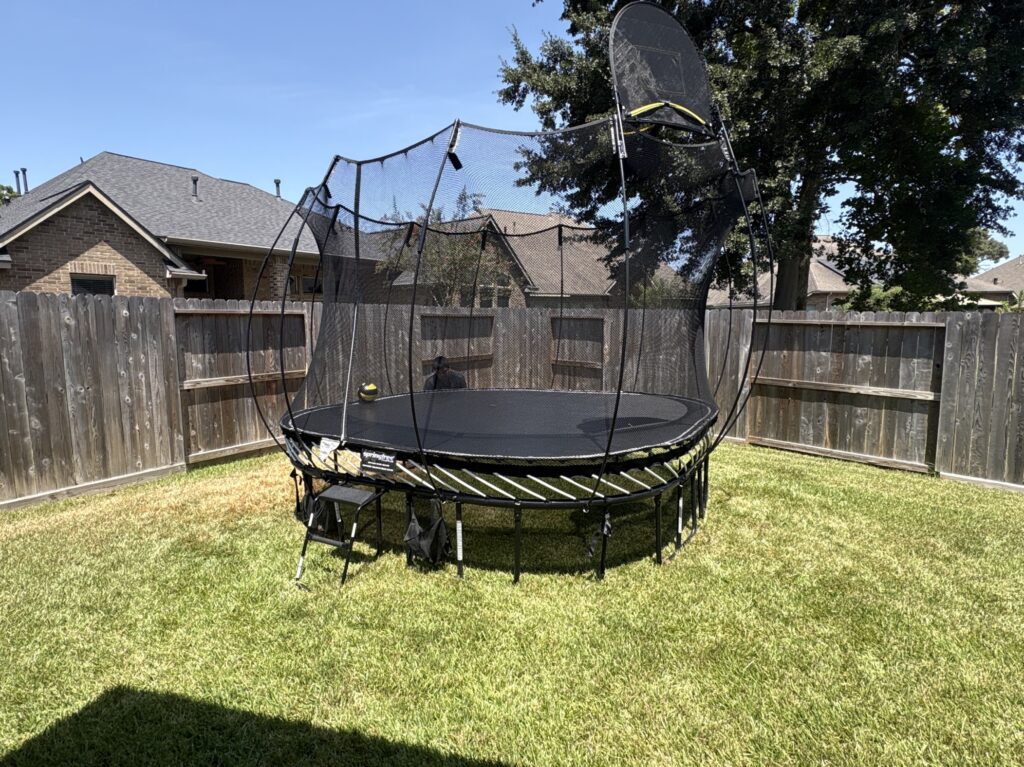 Spring TX 1 Trampoline Install