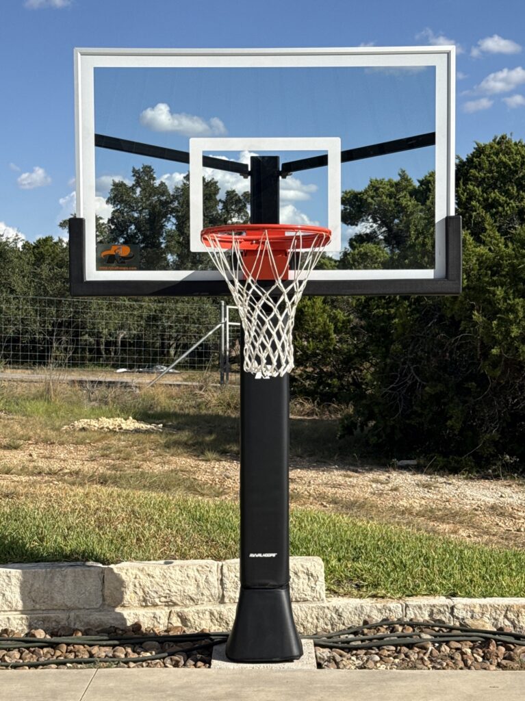 San Antonio TX 1 Ryval Hoops Basketball Hoop Install