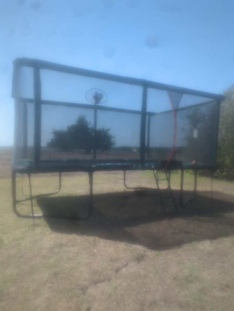 Schulenburg TX 1 Trampoline Install