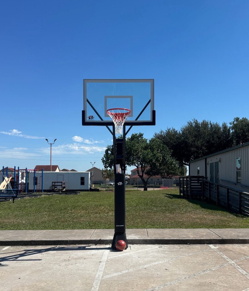 Houston TX 3 Ryval Hoops Basketball Hoop Install