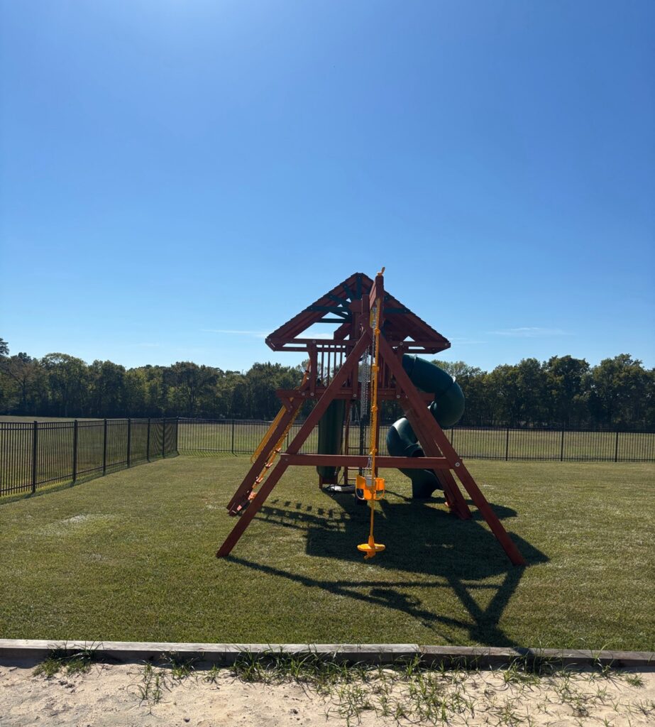 New Waverly TX 1 Tree Frogs Swing Sets Install