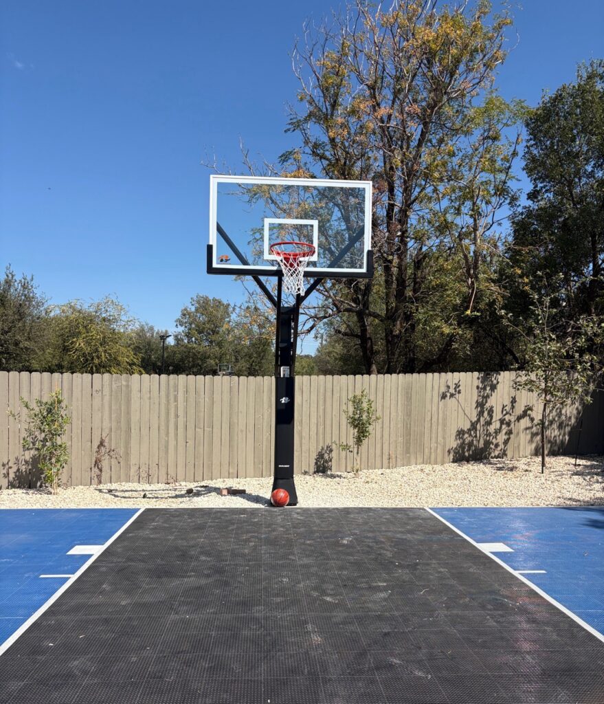 San Antonio TX 1 Ryval Hoops Basketball Hoop Install